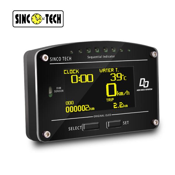 Sinco Tech Do922 Multimeter Auto Water Temperature Race Car Dashboard Display