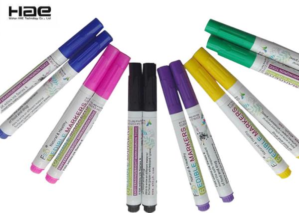 Decorate Art Edible Marker Pen For Foods , Edible Ink Pens For Children DIY And