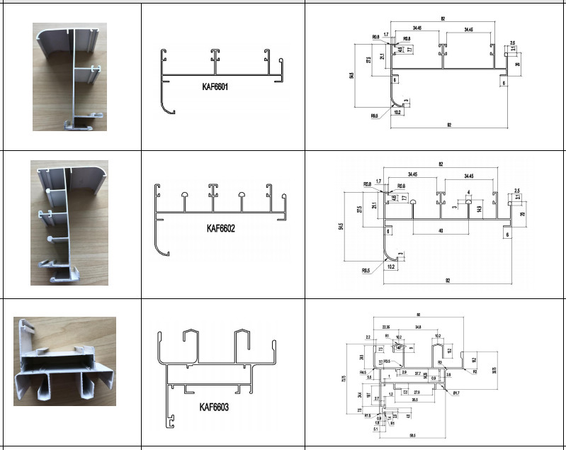 T5 Aluminium Window Extrusions
