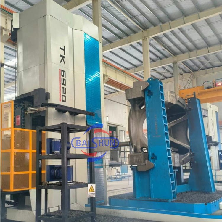 Construction Machinery Planer Type Cnc Horizontal Boring Milling Machine With Ram