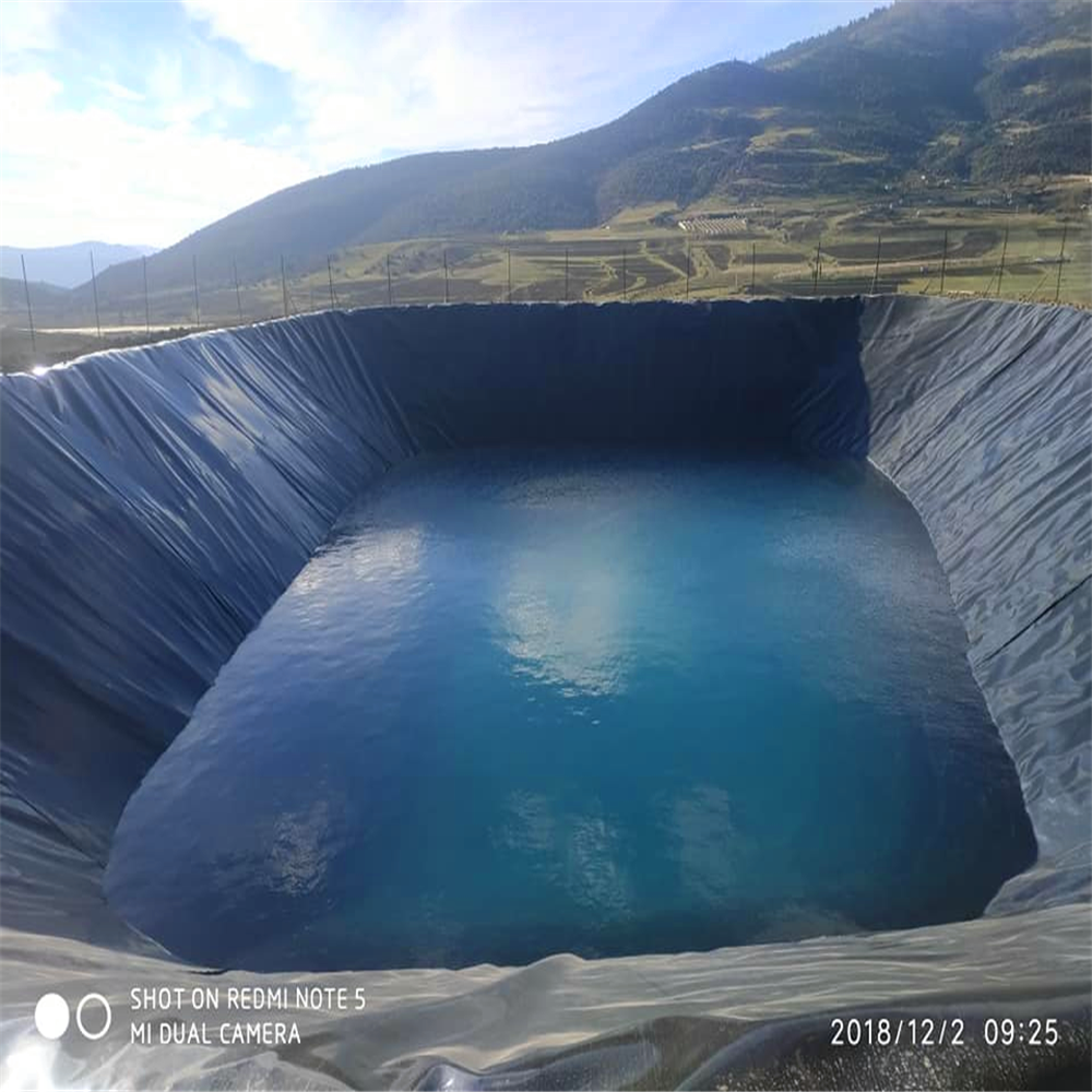 0.75mm HDPE Black Geomembrane Pond Liner Standard GB/ASTM GRI-GM13 Geomembranes