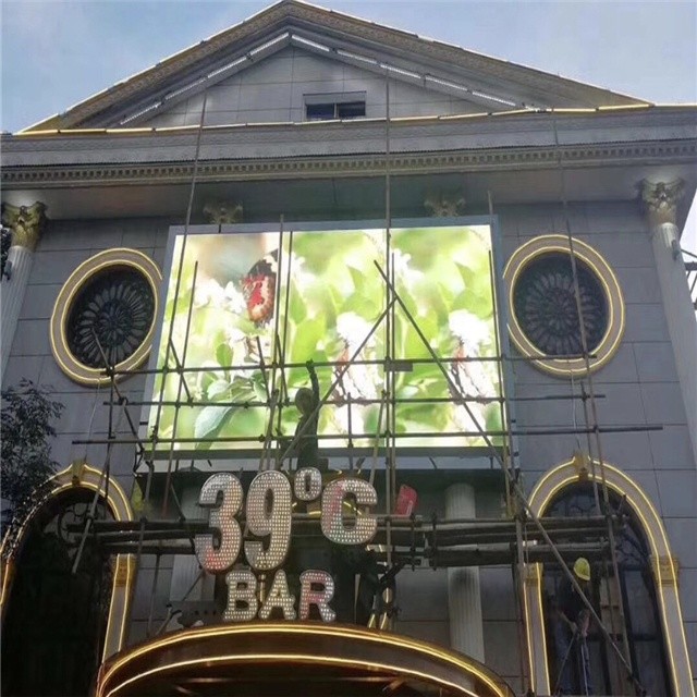 P8mm P10mm Outdoor LED Advertising Display with high contrast