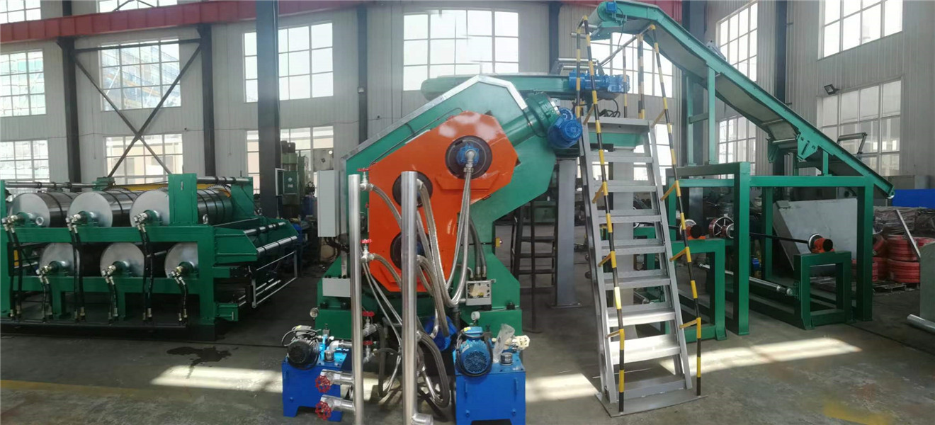 Electric PLC Control Calender Machine With 10MPa Pressure For 500-2000mm Rubber Production