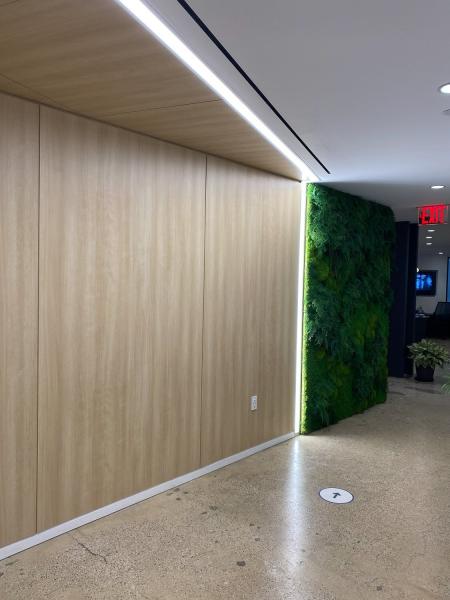Seamess Woodgrain Aluminium Panels Microperforated Metal Wall Soundproofing