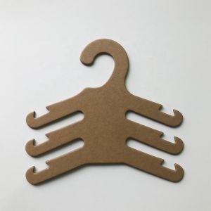 Environmentally Friendly Recyclable Cardboard Hanger with Customizable Size for