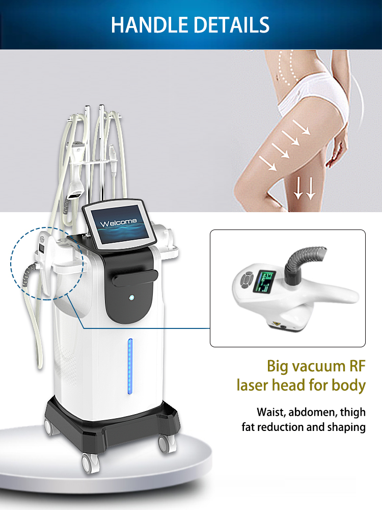 Body Sculpting Slimming Machine Fat Burning Laser Vacuum Cavitation Device