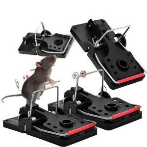  60 Pieces ABS Material Mousetrap Plastic Humane No Kill Mouse Trap for Home Manufactures