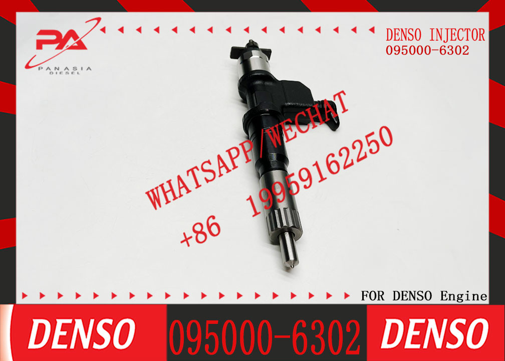 Injector For ISUZU 095000-6302 095000-8982 095000-5980 095000-5981 095000-5982 1-15300436-2