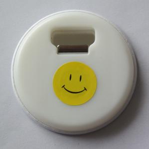  Die casting Silver / Antique Silver Customize Tin bottle opener with magnet Manufactures