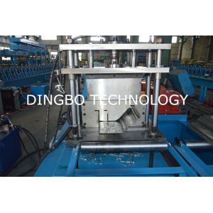 15m/min Chain Transmission 0.8mm K Style Gutter Roll Forming Machine