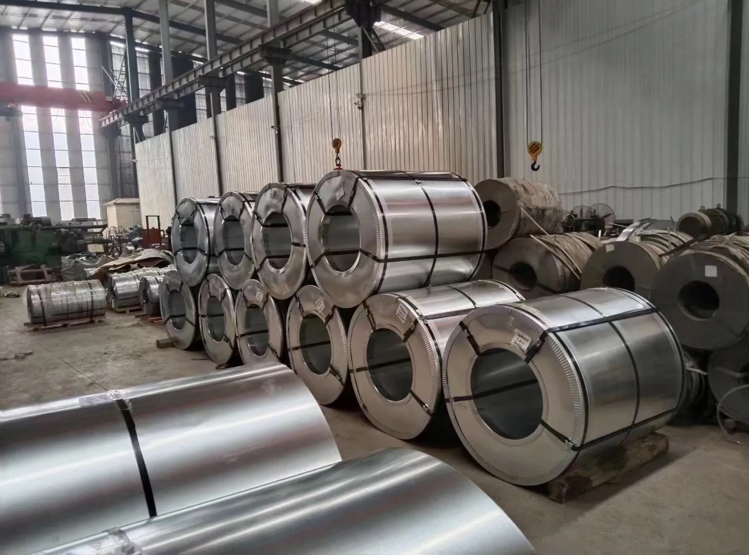 Zinc Coated Galvanized Steel Products 508mm Galvanized Coil Rust Resistance
