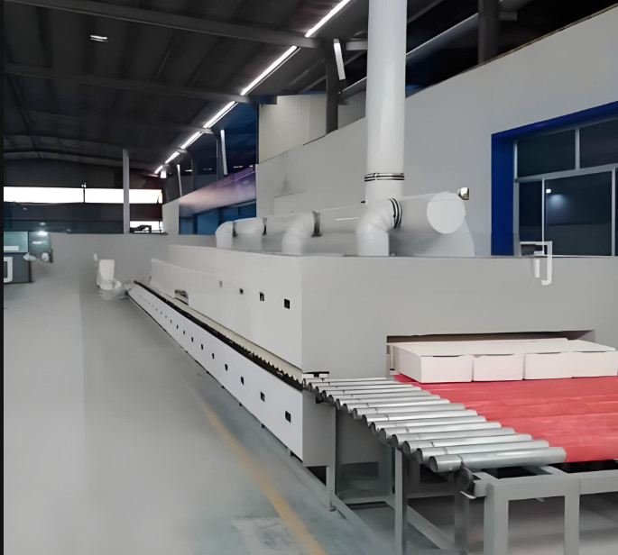Continuous Firing Cycle Roller Kiln with Customized Loading Pattern and Natural Gas Heating Fuel