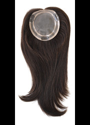 Quality Curly Human Hair Wig Three Part Parting Space and Straight Hair Texture for sale
