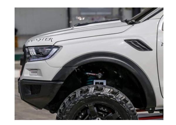 6pc Slim 4x4 Wheel Arch Flares For Ranger PX2 Wildtrak 2015 2017 Exterior