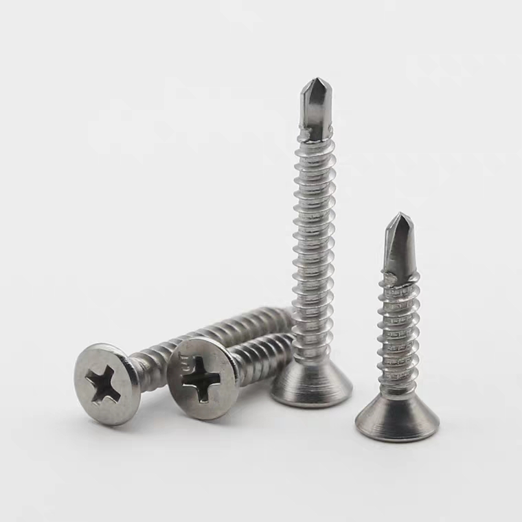 Metric DIN 7504P Flat Head Drilling Screw for Heavy-Duty and Professional Drilling