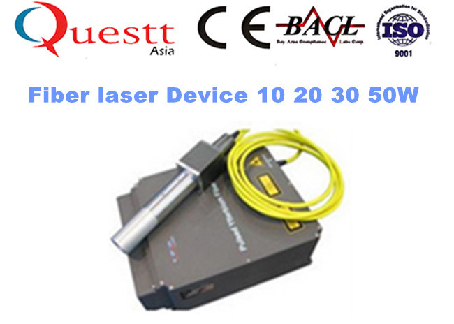 Metal Fiber Laser Marking Machine For SS Iron Aluminum Printing 20W