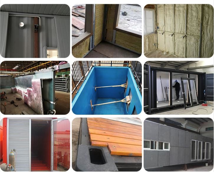 Topshaw Portable container Prefab Restaurant Outdoor Fast Food Kiosk Mobile Coffee Shop