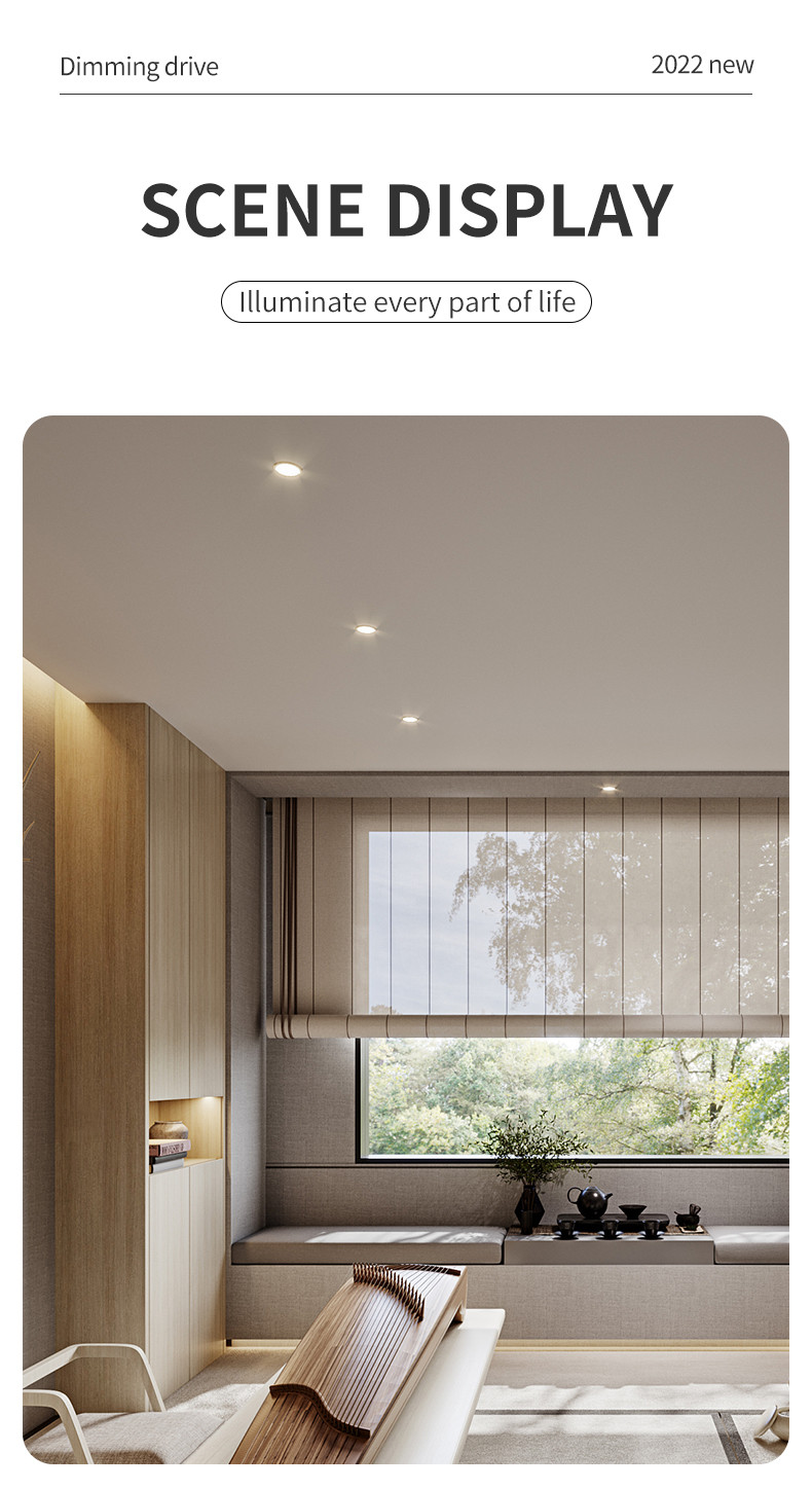 Graffiti Bluetooth Two Color Downlight LED Dimming Driver Wireless Intelligent