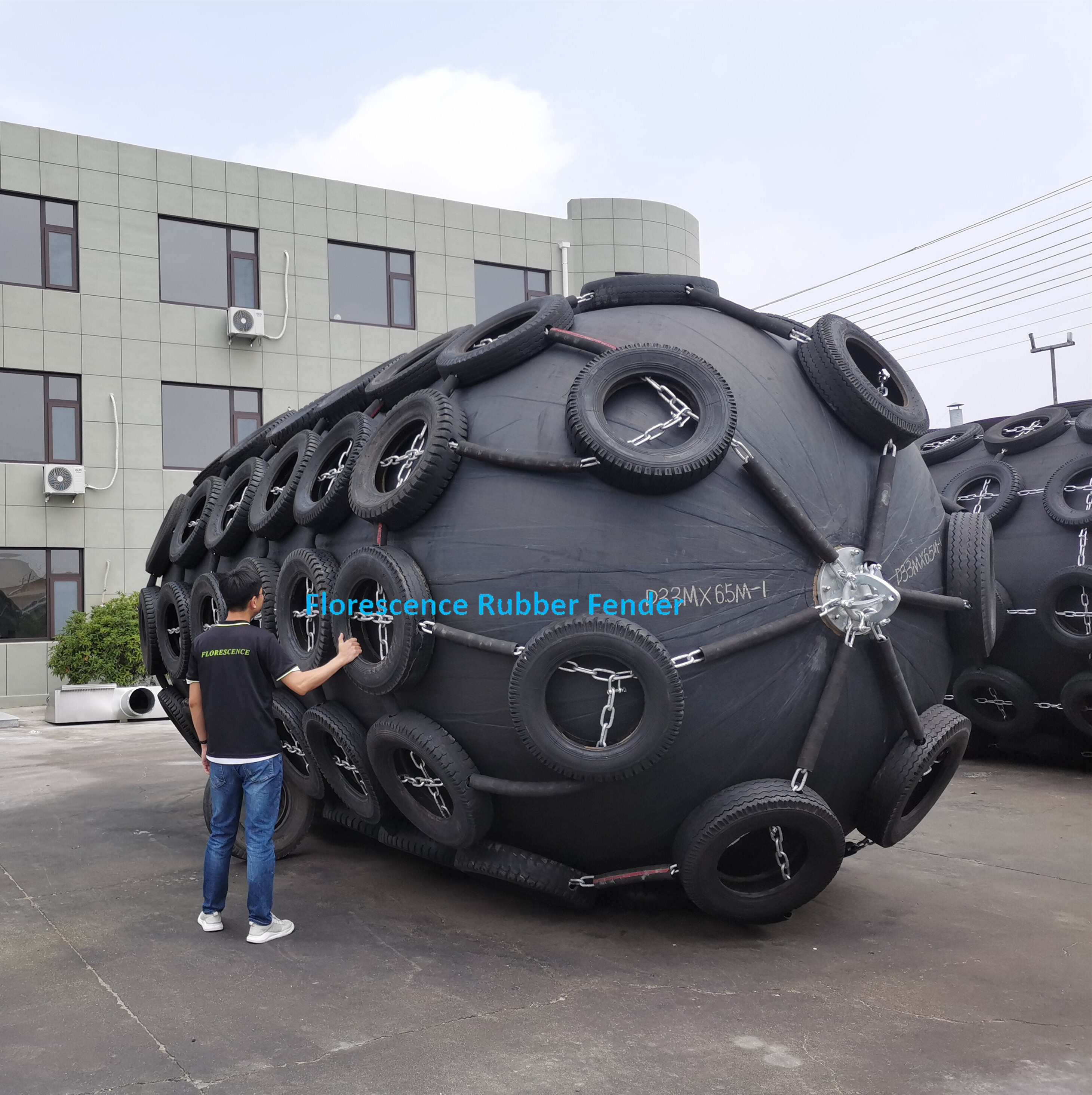 Dock Yokohama Rubber Fender Hydro Pneumatic Fender