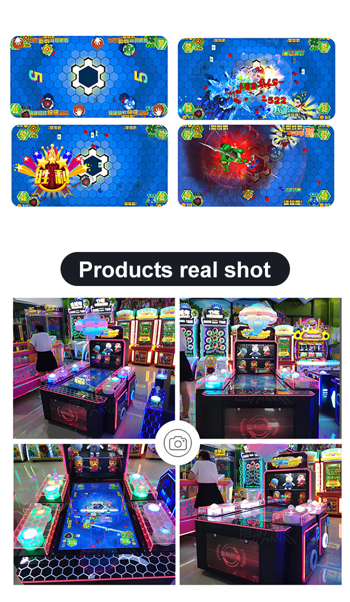 4 Players Peak Gyro Ticket Redemption Game Machine for Amusement Park