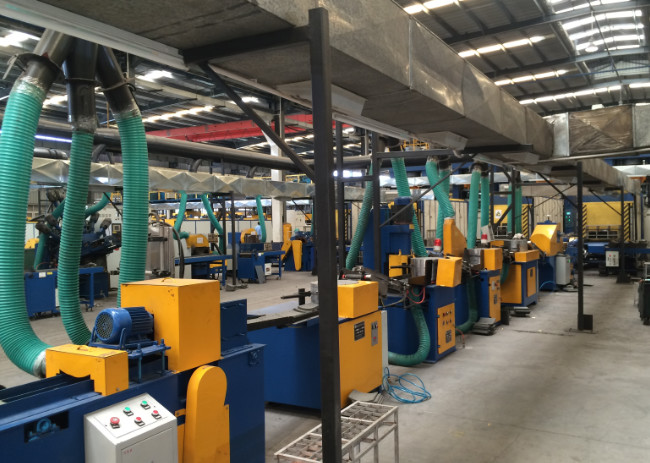 Drum Brake Machinery Producing Process Lines Pressure Molding