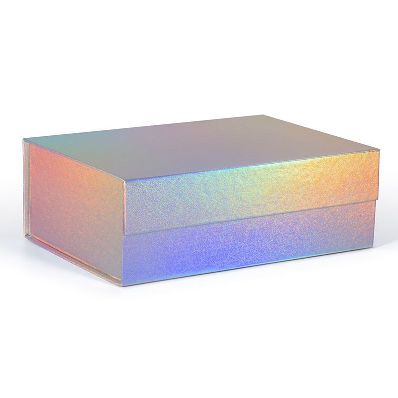 High-End Luxury Pink Custom Cardboard Paper Magnet Close Packaging Gift Folding Box for Clothes Shoes Bottle