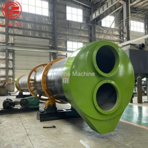 1.8×18 Fertilizer Processing Machine Rotating Vacuum Dryer Energy Saving
