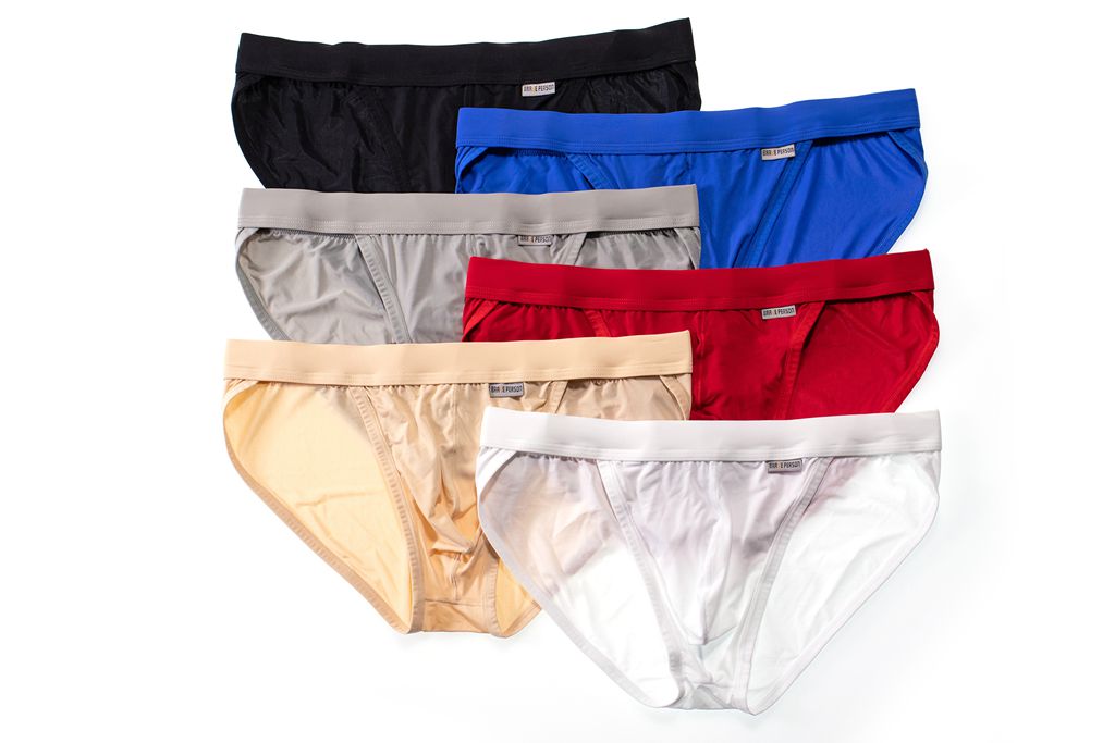 Breathable Mens Briefs Underwear Crotch 3D Pouch Comfortable Underwear For Men