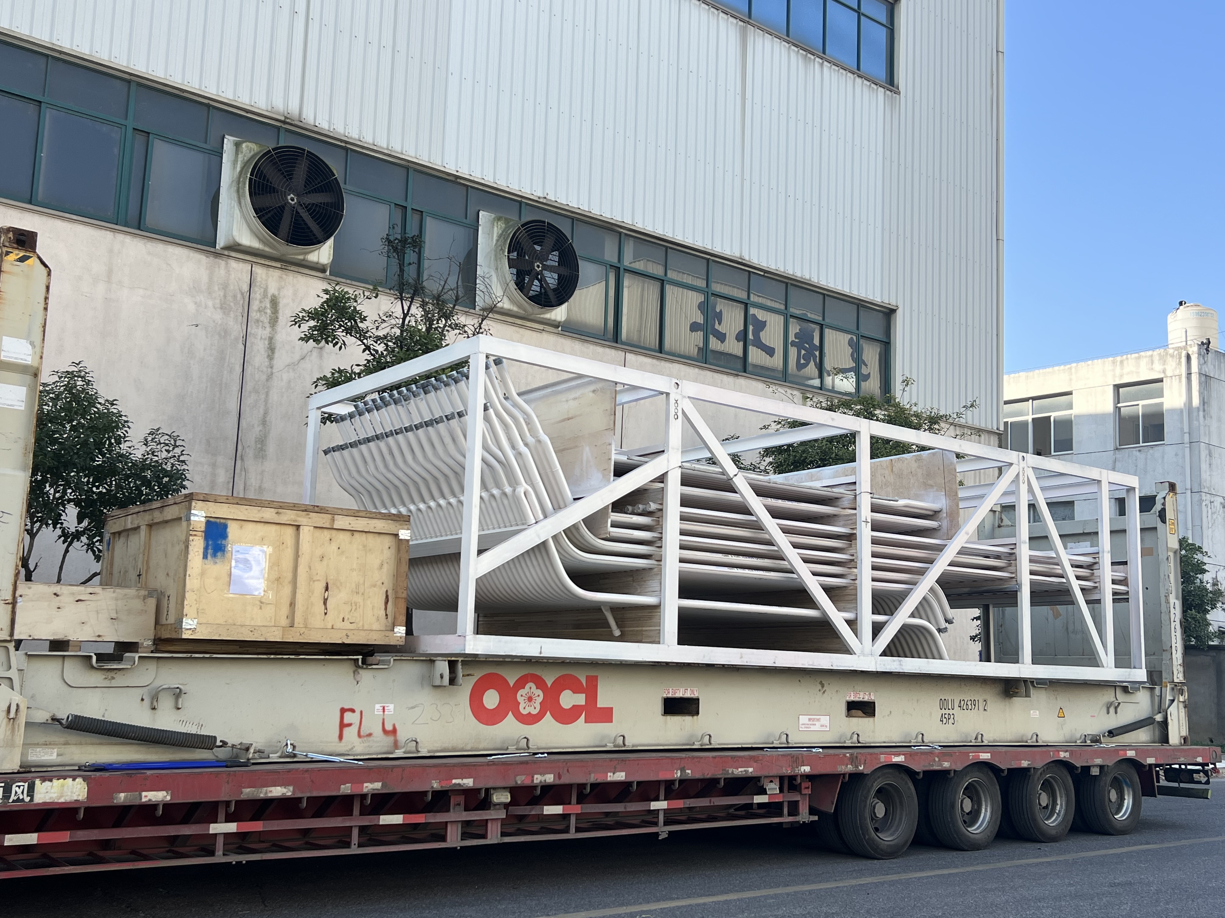 SA213 Carbon Steel / Stainless Steel / Alloy Steel Boiler Membrane Wall For Power Station