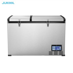 DC24V Dual Zone 100L Car Mounted Refrigerator
