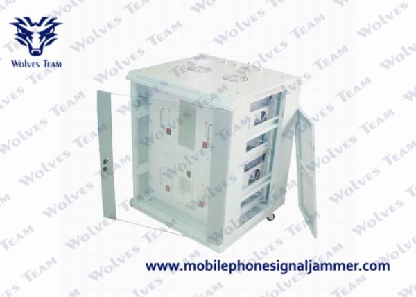 Cube Style 240W Mobile Phone Network Jammer , Cell Phone Jammer Kit Long Working