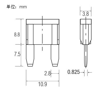 Low Voltage Automotive Blade Fuse for Cars Trucks and Automotives UL Certified fuse Made in China