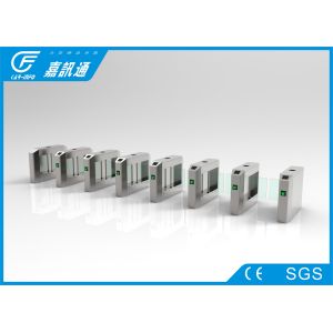  Direction Adjustable Waist Height Turnstile , Swing Barrier Gate Brcush DC Motor Manufactures