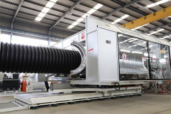 OD 40mm - 2000mm HDPE PP PVC Corrugated Technology Double Wall Corrugated Pipe Extruder