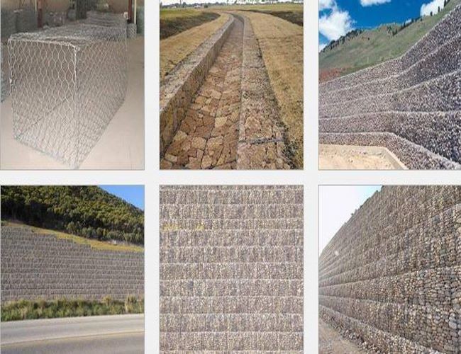 Hexagonal 2mx1mx1m Welded Mesh Gabion Baskets