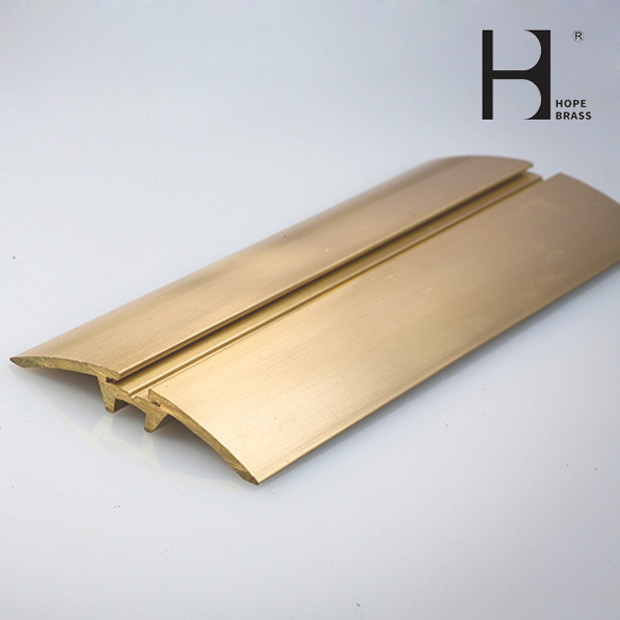 Anti-Corrosion H58 C38000 C38500 Doors Copper Alloy Profiles Brass Extrusion Profiles for Window And Door ODM Factory