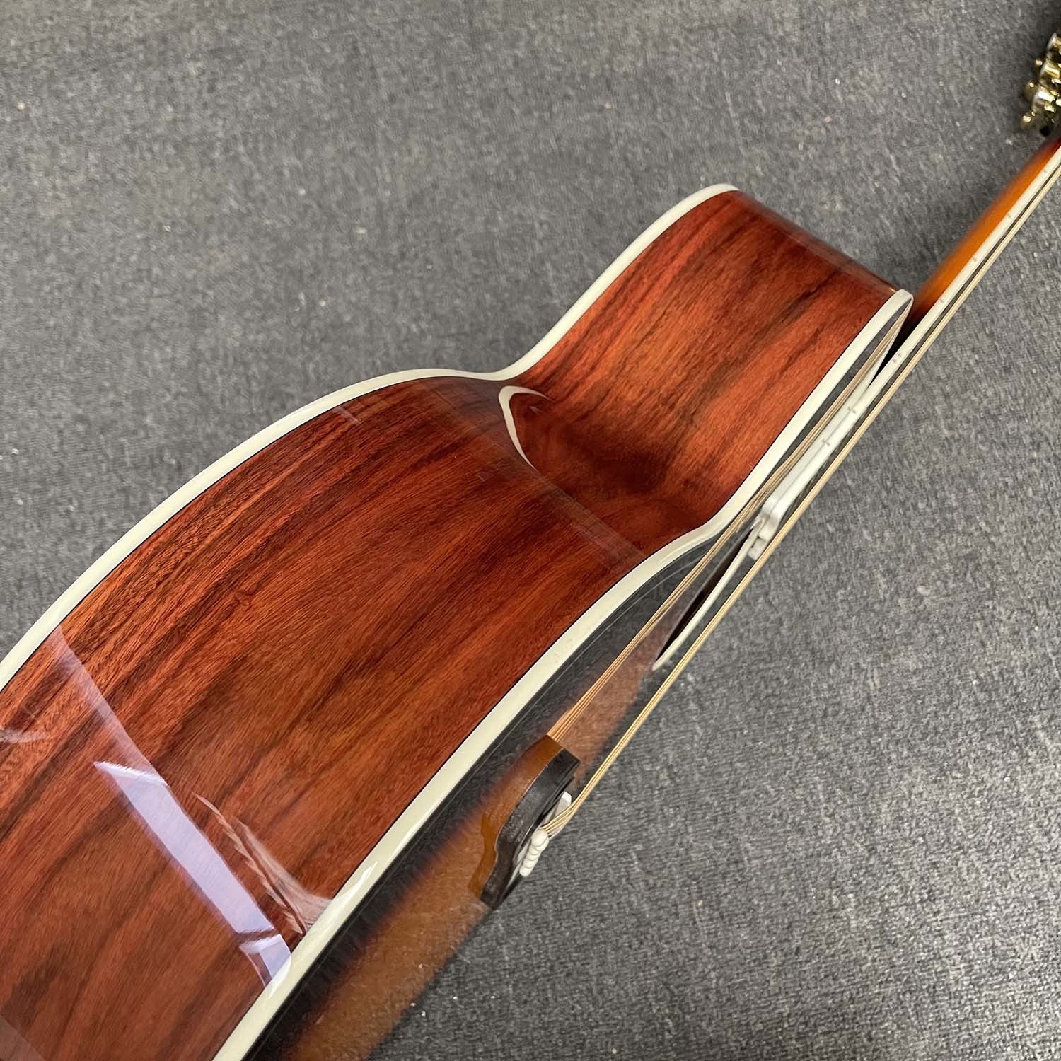 Custom Acoustic Guitar 43 inches Gibson SJ200 Cocobolo Back side folk classic guitar