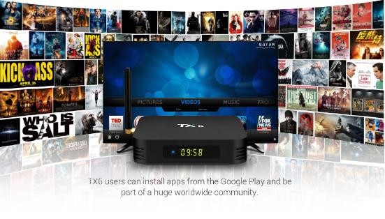 Bt 2.4g / 5ghz X96 Mini Smart Tv Box Dual Wifi Media Player Tx6 Mini Set Top Box