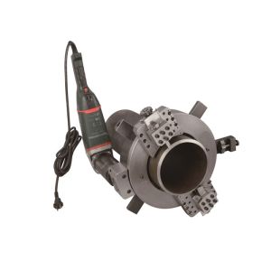 Self Centering Pipe Cutting And Beveling Machine Chuck Type Clamshell Pipe