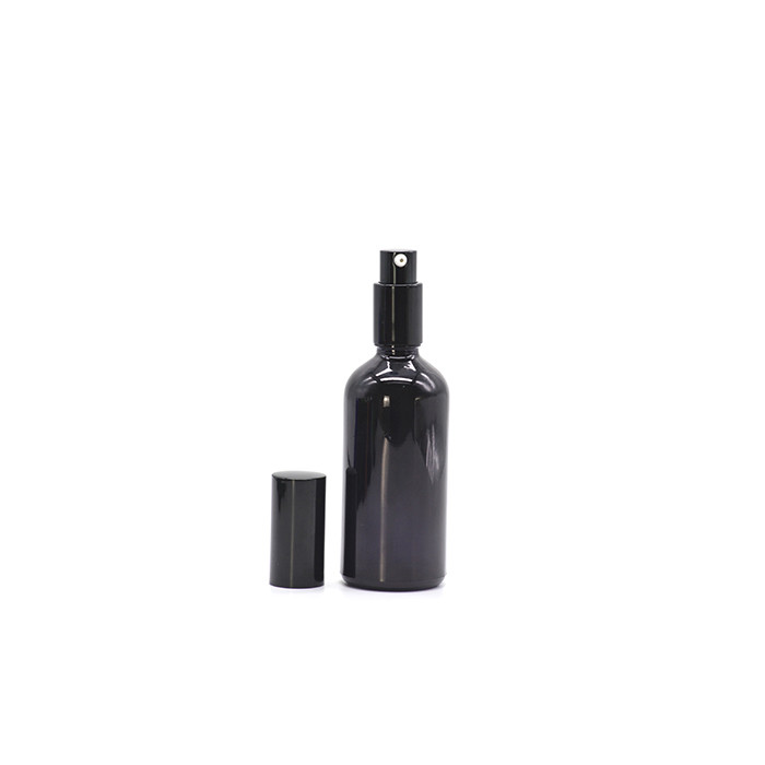 Rubber Nipple Aluminum Cap 15ml Green Glass Dropper Bottle