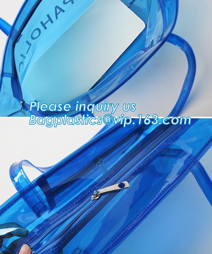 Plastic Bag OEM Custom PVC PP Printed Plastic Shopping Bag, poly packaging bag with handle, net bag,swimming bag,mesh ba