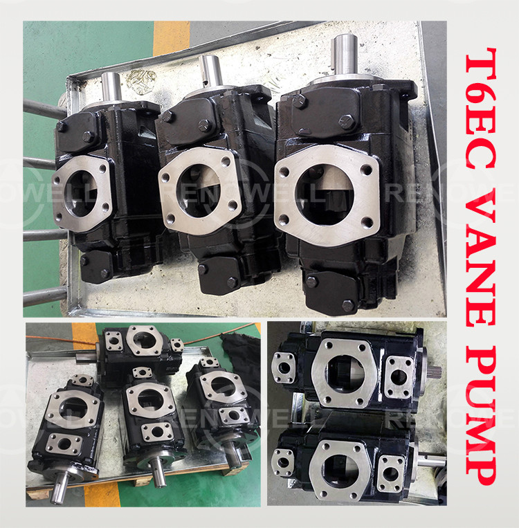 Oil Pollution Resistant Denison Vane Pumps With Bilabial Structure Vane