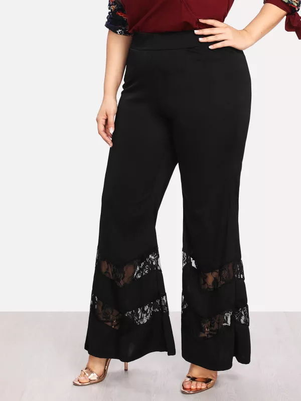 new design women's plaid pants,wholesale price black trousers pants