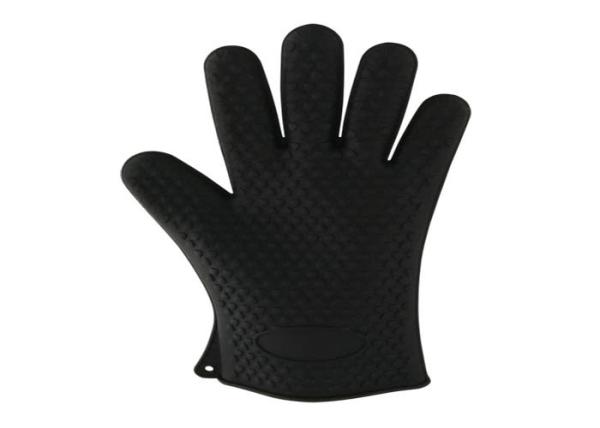 Food Grade Black Silicone Oven Gloves food grade silicone Heat Resistant Work