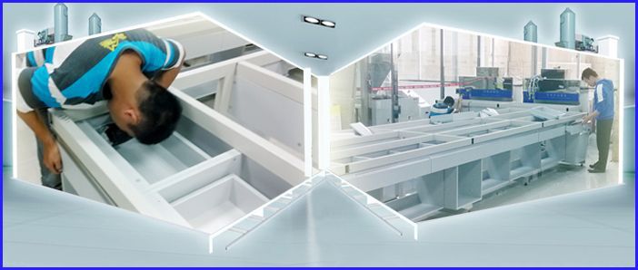 Anti Corrosion Adjustable Height Lab Table All Cold Rolled Steel Material