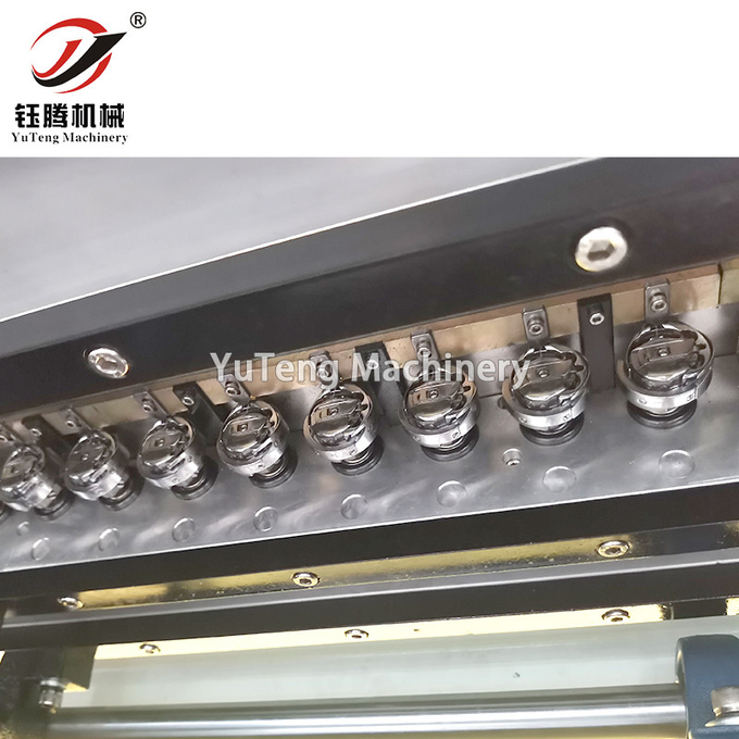 Computerized Industrial Double Row Rotary Hook Quilting Machine For Making Garments Leather And Vanity