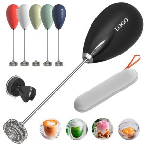 China Effortless Milk Foam Petite Milk Agitator , Best Electric Milk Frother Certifications CE/RoHS/FCC/FDA Color Box Size 47*204mm on sale