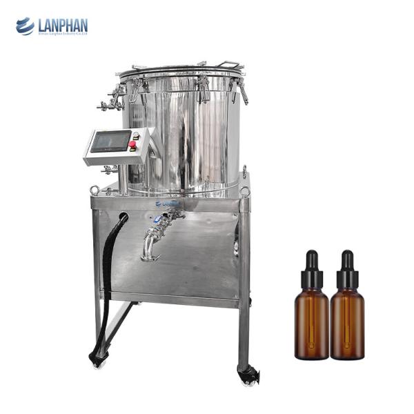 Commercial Ice Water Solventless Extractor Bubble Hash Vortex Trichome Separator
