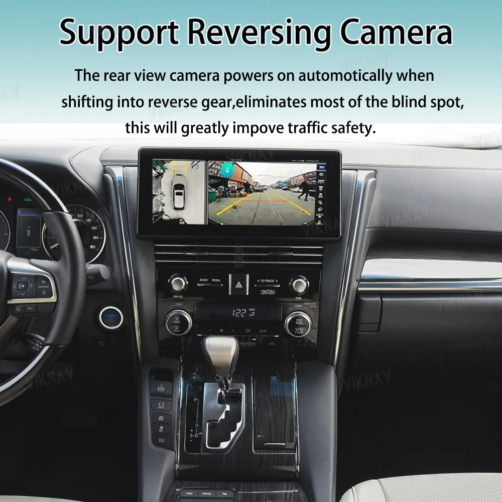 Lexus LM 2020-2023 Linux Steering Wheel Control Interface For Original Car Screen
