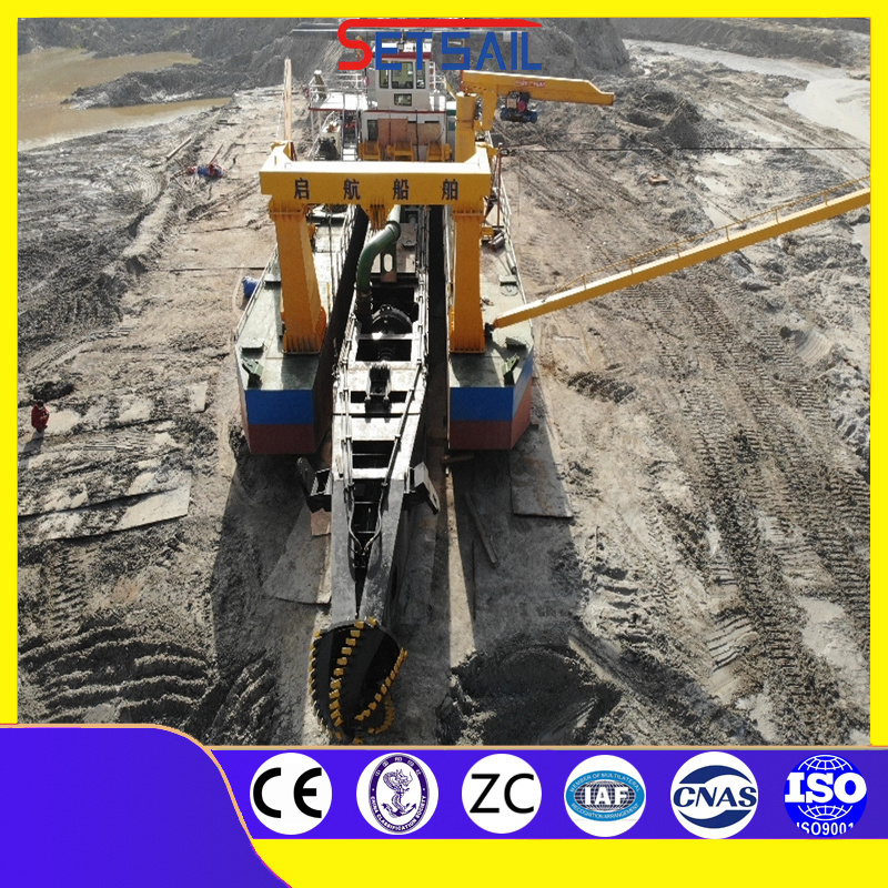 BV Certificated Big Capacity Sea Dredger with 6000 M3/H